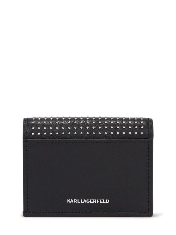 Karl Lagerfeld Portamonete 'Ikonik 2.0' In Nero