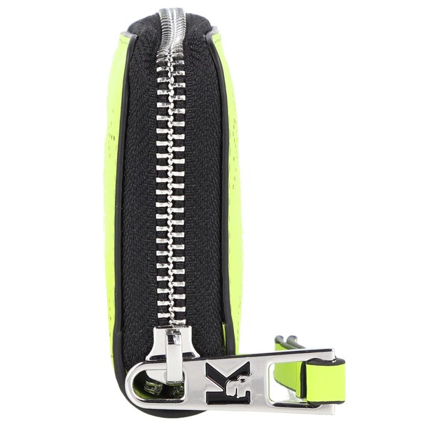 Karl Lagerfeld Portamonete 'Punched' In Verde