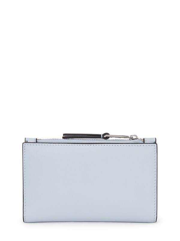 Karl Lagerfeld Portamonete 'SIGNATURE SLIM BI-FOLD' In Blu