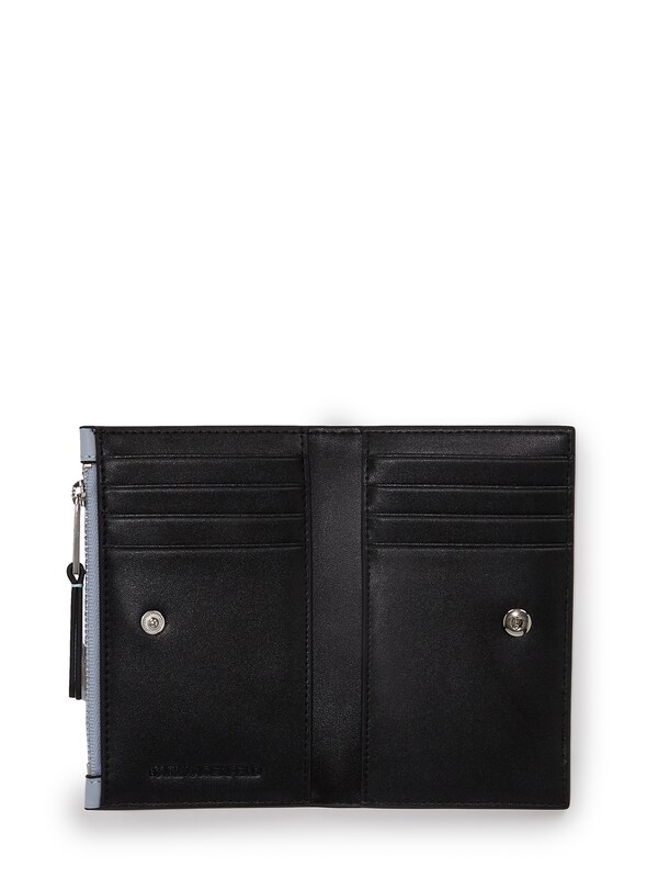 Karl Lagerfeld Portamonete 'SIGNATURE SLIM BI-FOLD' In Blu