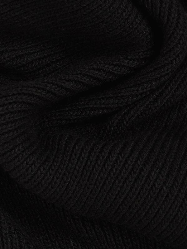 Karl Lagerfeld Sciarpa 'Signature' In Nero