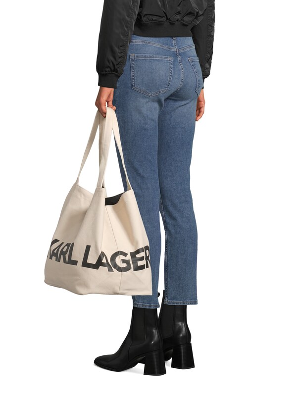 Karl Lagerfeld Shopper 'ESSENTIAL' In Crema
