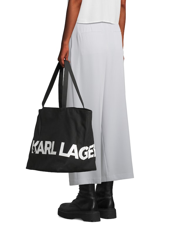 Karl Lagerfeld Shopper 'Essential' In Nero
