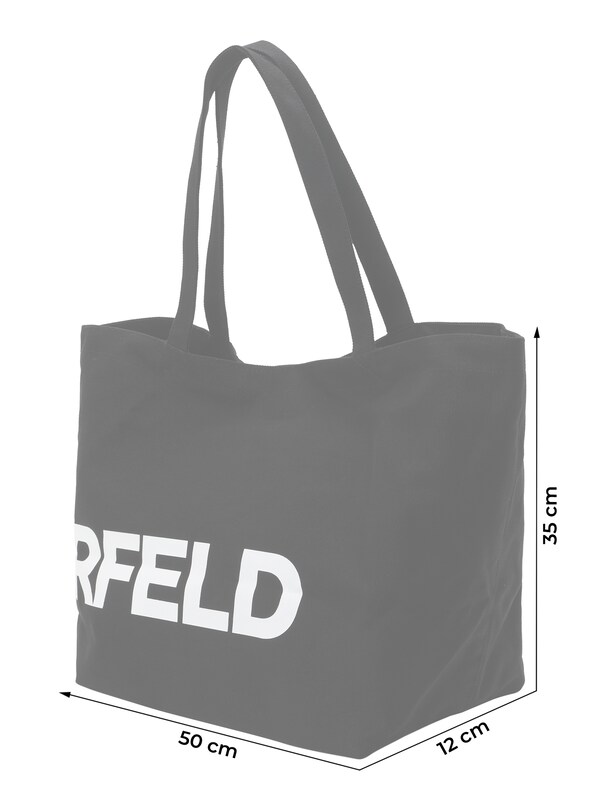 Karl Lagerfeld Shopper 'Essential' In Nero