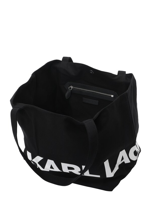 Karl Lagerfeld Shopper 'Essential' In Nero