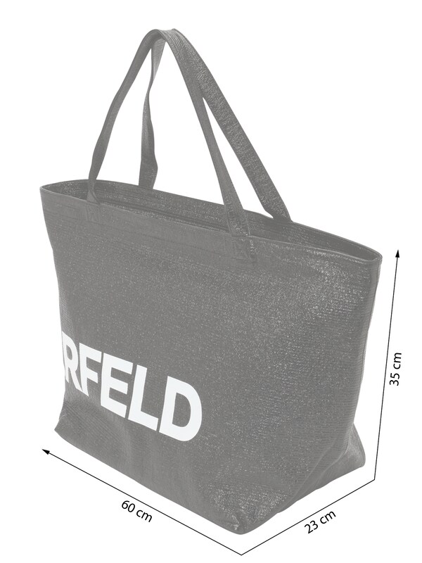 Karl Lagerfeld Shopper 'ESSENTIAL' In Nero
