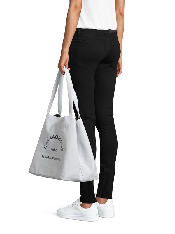 Karl Lagerfeld Shopper 'Rue St-Guillaume' In Blu Chiaro