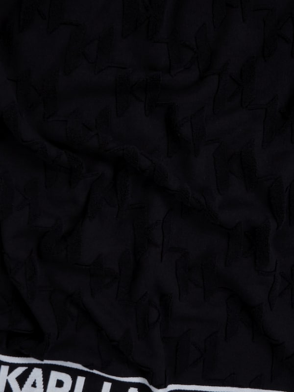 Karl Lagerfeld Telo Da Mare In Nero