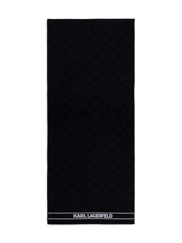 Karl Lagerfeld Telo da mare in Nero