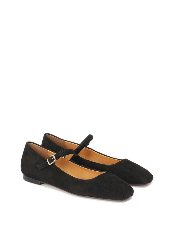 Kazar Ballerina Con Cinturino In Nero