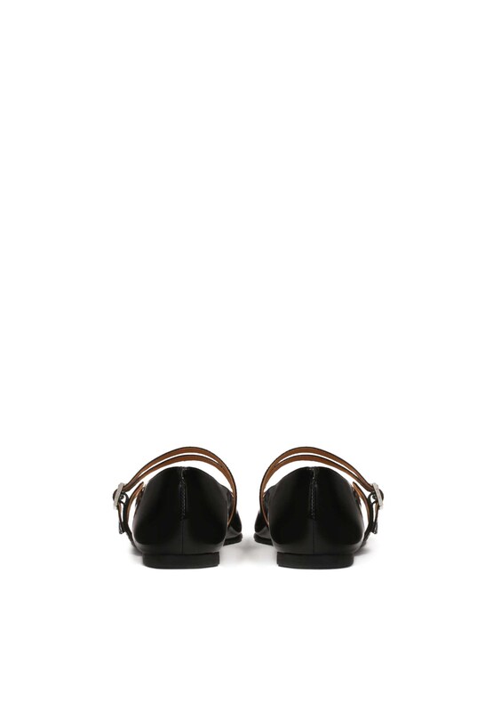 Kazar Ballerina Con Cinturino In Nero