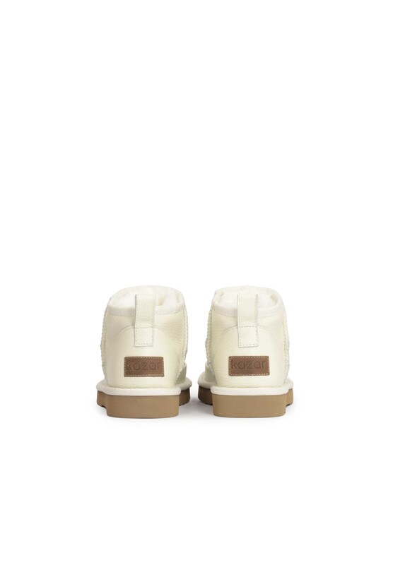 Kazar Boots Da Neve In Avorio
