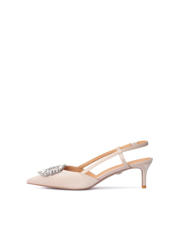Kazar Décolleté in Beige Chiaro