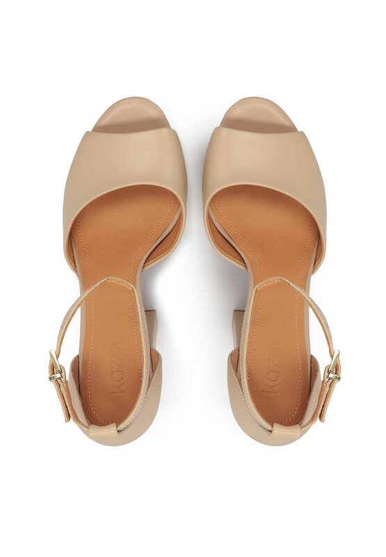 Kazar Sandalo In Beige Chiaro