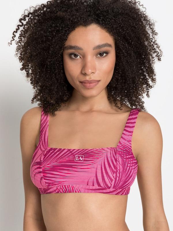 LASCANA ACTIVE Bustino Top Sportivo Per Bikini In Rosa