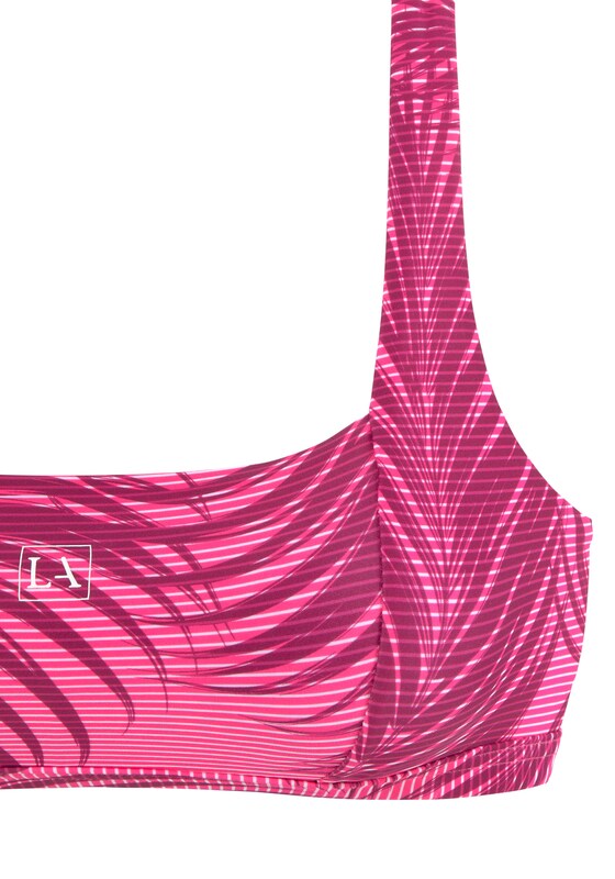 LASCANA ACTIVE Bustino Top Sportivo Per Bikini In Rosa