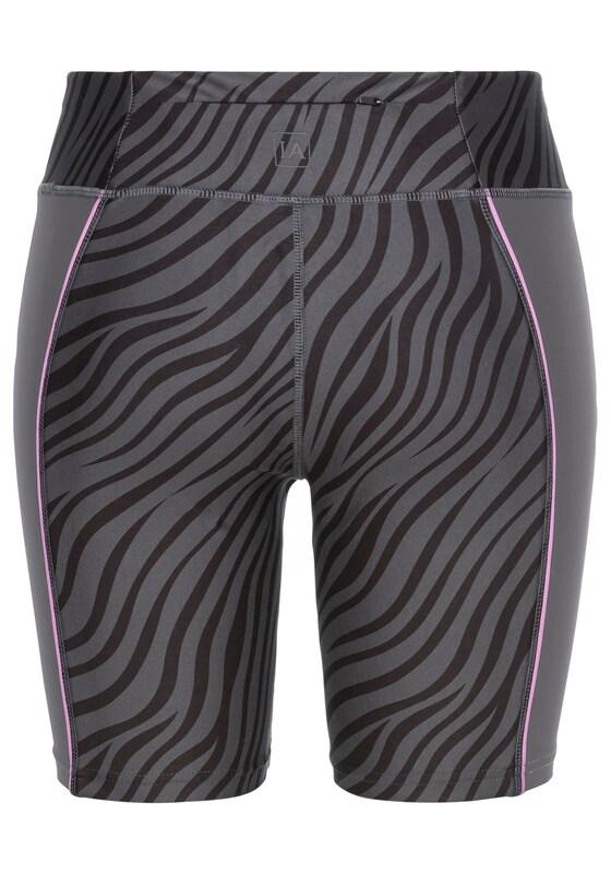 LASCANA ACTIVE Skinny Pantaloni Sportivi In Nero