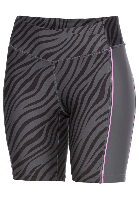 LASCANA ACTIVE Skinny Pantaloni Sportivi In Nero