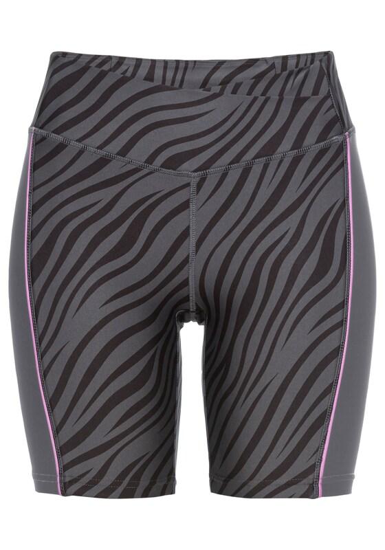 LASCANA ACTIVE Skinny Pantaloni Sportivi In Nero