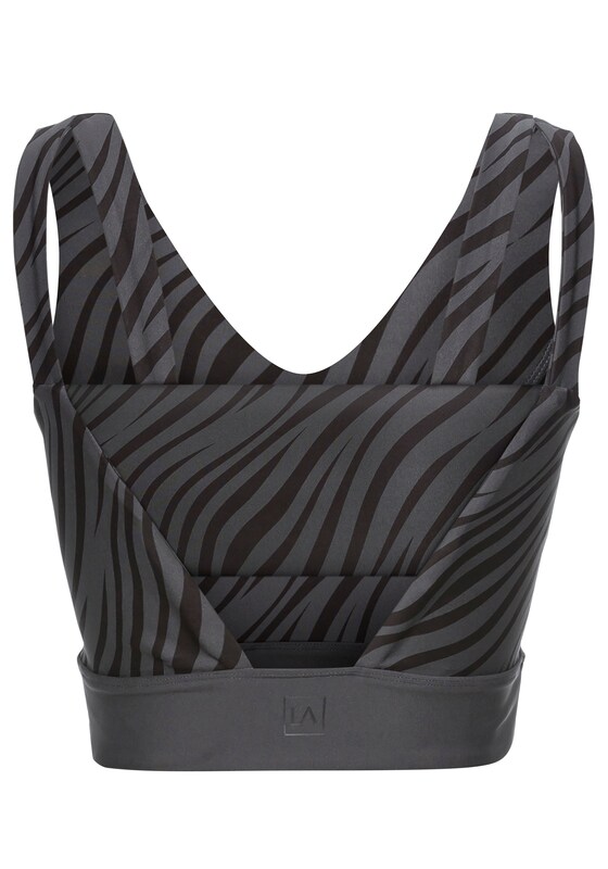 LASCANA ACTIVE Top Sportivo In Antracite Grigio Basalto