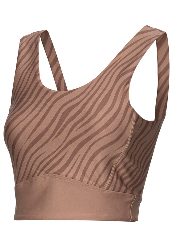 LASCANA ACTIVE Top Sportivo In Marrone