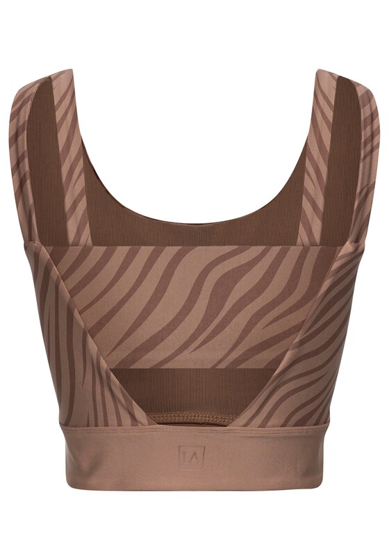 LASCANA ACTIVE Top Sportivo In Marrone