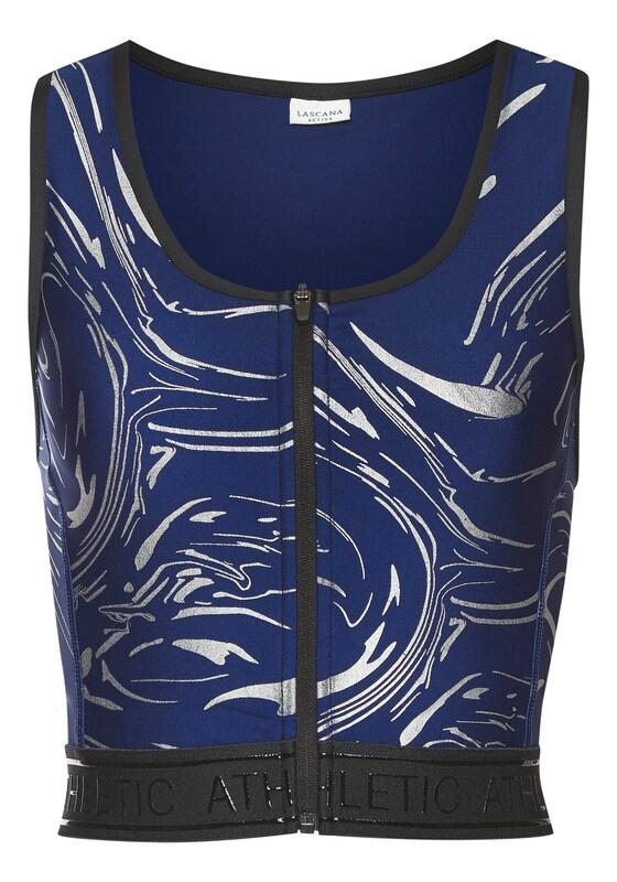 LASCANA ACTIVE Top sportivo in Navy