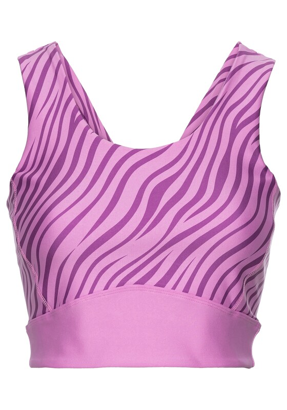 LASCANA ACTIVE Top sportivo in Orchidea Lilla Scuro