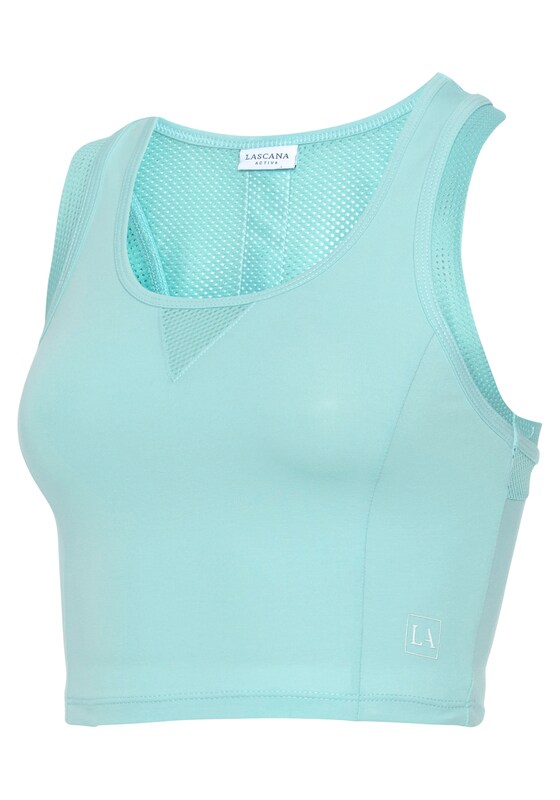 LASCANA ACTIVE Top Sportivo In Turchese