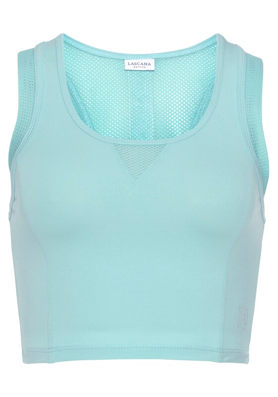 LASCANA ACTIVE Top Sportivo In Turchese