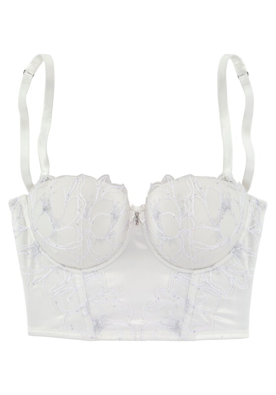 LASCANA Corsetto in Bianco