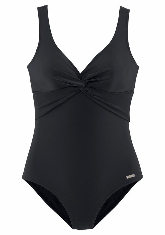 LASCANA Costume intero modellante in Nero