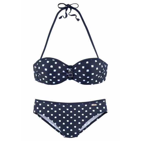 LASCANA Fascia Bikini in Navy