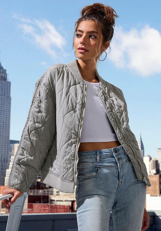 LASCANA Giacca Di Mezza Stagione In Grigio