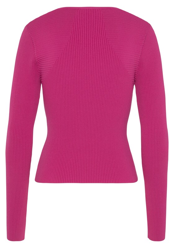 LASCANA Pullover In Fucsia