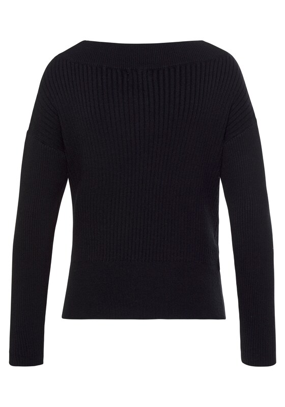 LASCANA Pullover In Nero