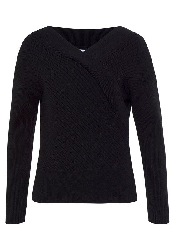 LASCANA Pullover in Nero