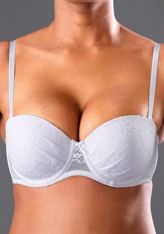 LASCANA Push-up Reggiseno In Bianco
