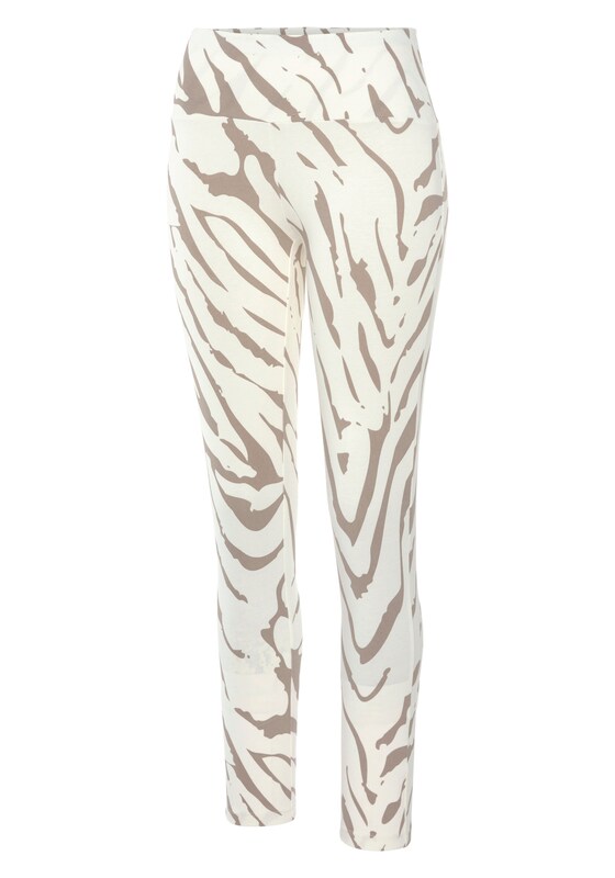 LASCANA Skinny Leggings in Beige Crema