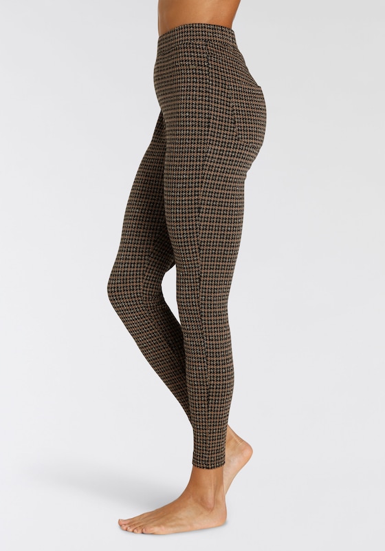 LASCANA Skinny Leggings In Marrone