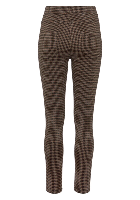 LASCANA Skinny Leggings In Marrone