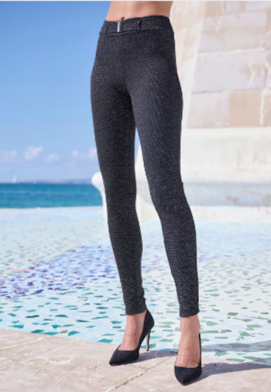 LASCANA Skinny Leggings in Nero