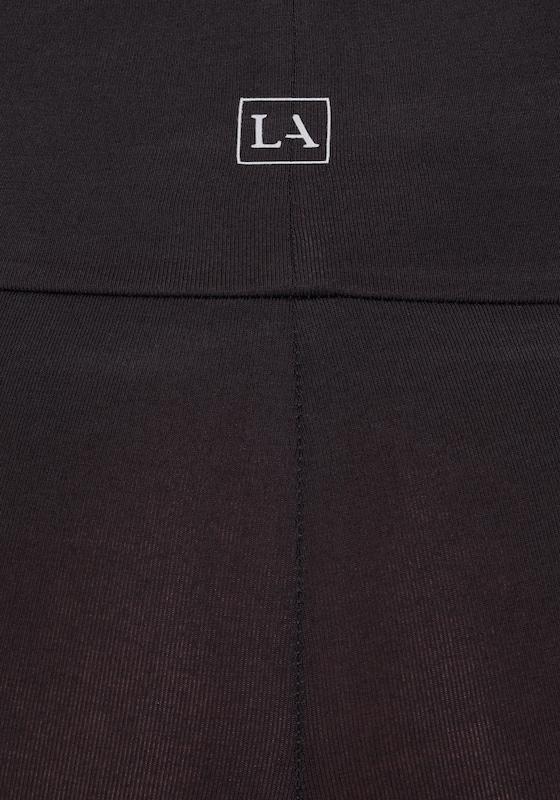 LASCANA Skinny Leggings In Nero