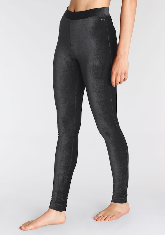 LASCANA Skinny Leggings In Nero
