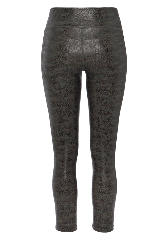 LASCANA Skinny Leggings In Verde Scuro