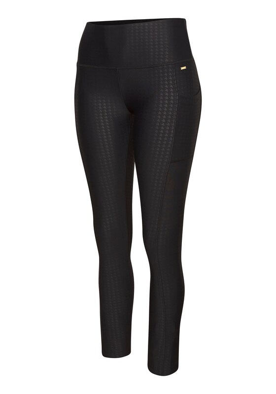 LASCANA Skinny Pantaloni Sportivi In Nero