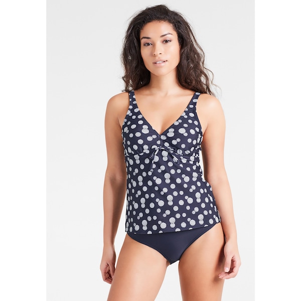 LASCANA T-shirt Tankini In Antracite