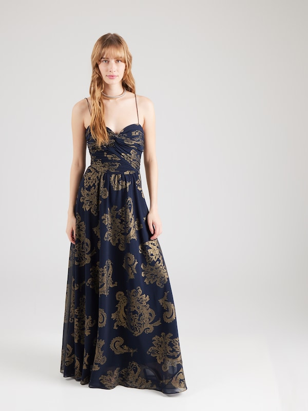 Lauren Ralph Lauren Abito Da Sera 'JACINDRA' In Navy