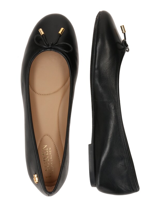 Lauren Ralph Lauren Ballerina 'Jayna' In Nero