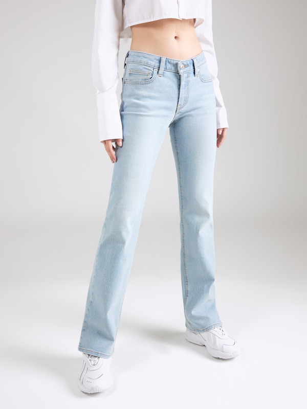 LEVI'S ® Bootcut Jeans 'Superlow Boot' In Blu Chiaro